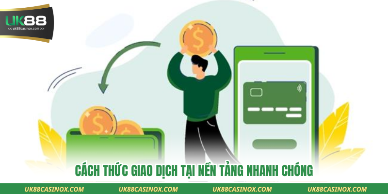 Cách thức giao dịch tại nền tảng nhanh chóng